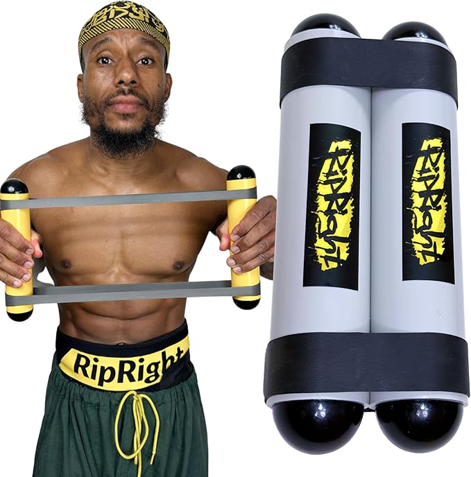 Premium RipStick Pillz, Workout Equipment for Joint Rehab, Shoulder Strength, Resistance Training, and Muscle Building, with 6 Adjustable Resistance Bands-GravixFit