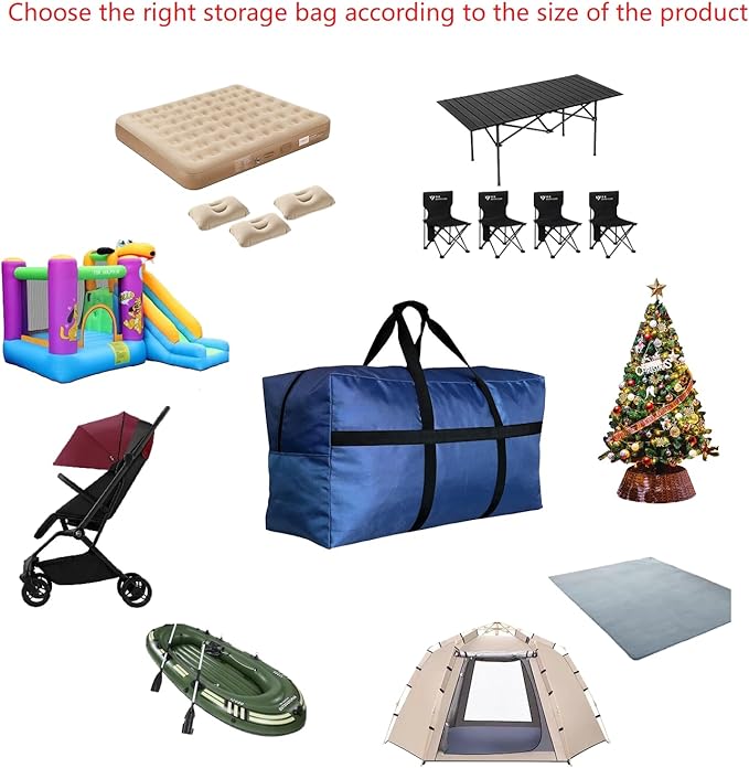 Extra Large Duffle Bag for Travel, Big Foldable Storage Bag - Green-GravixFit