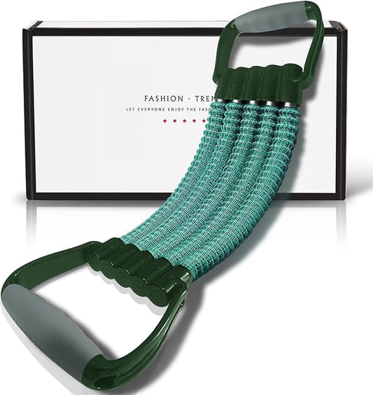 5-Level Chest Expander with Adjustable Resistance Bands, Exercise Band with Handle, Suitable for Men and Women of Different Strength Classes Fitness, Yoga, Training Home Gym Equipment-GravixFit