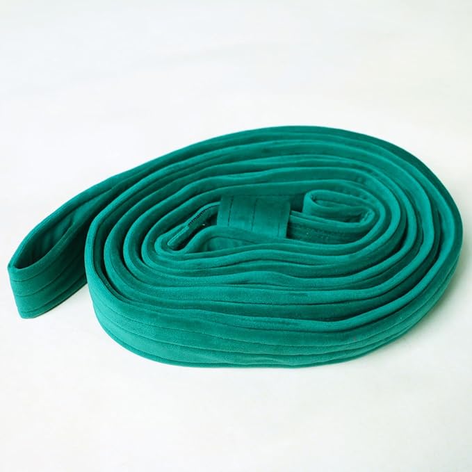 4.9ft (1.5m) Aerial Loops Straps – Professional Aerial Yoga Ropes for Acrobatics, Circus Training & Fitness – Strong Nylon Trapeze Straps for Aerial Silks, Hammock, Dance & Performance Arts-GravixFit