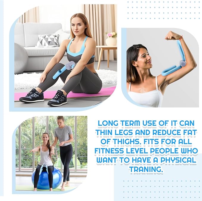 6 Pcs Fitness Resistance Exercise Bands 6 Tube Pedal Puller Resistance Band Set for Women Weight Loss Thigh Training Workout Equipment Elastic Arms Abdomen Shoulder Waist Leg Beginners Yoga-GravixFit