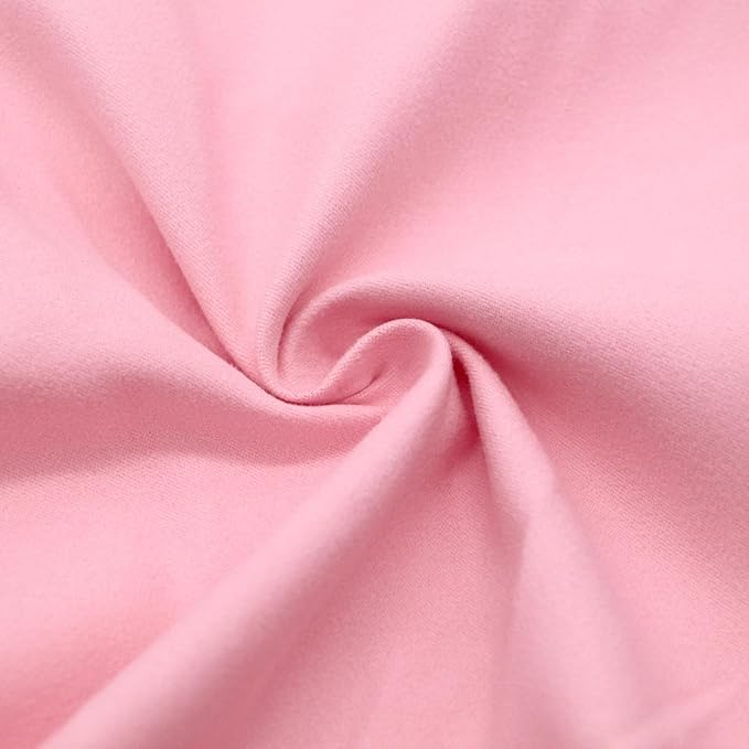 Eunzel Hot Yoga Towel Non Slip Yoga Mat Towel Non-Slip Sweat Absorbent Microfiber Towel for Hot Yoga, Pilates and Workout 72" x 26.5", Pink-GravixFit