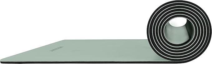 Retrospec Laguna 5mm Yoga Mat - Fitness Mat for Women, Men & Children, Slip-Resistant and Moisture Absorbing Exercise Mat for Home, Pilates, Yoga and Floor Workouts-GravixFit