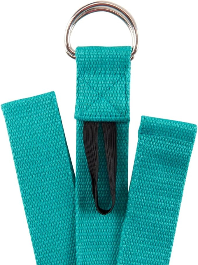 Everyday Yoga Super Strong Strap with Metal D-ring Buckle - Improve Flexibility, Stretching, and Physical Therapy Fitness.-GravixFit