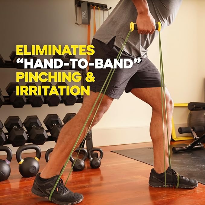 TRX Training Bandit Kit, Home Workout Resistance Band Set with Strength-Training Resistance Bands and Universal-Fit Handles for Exercise Bands-GravixFit