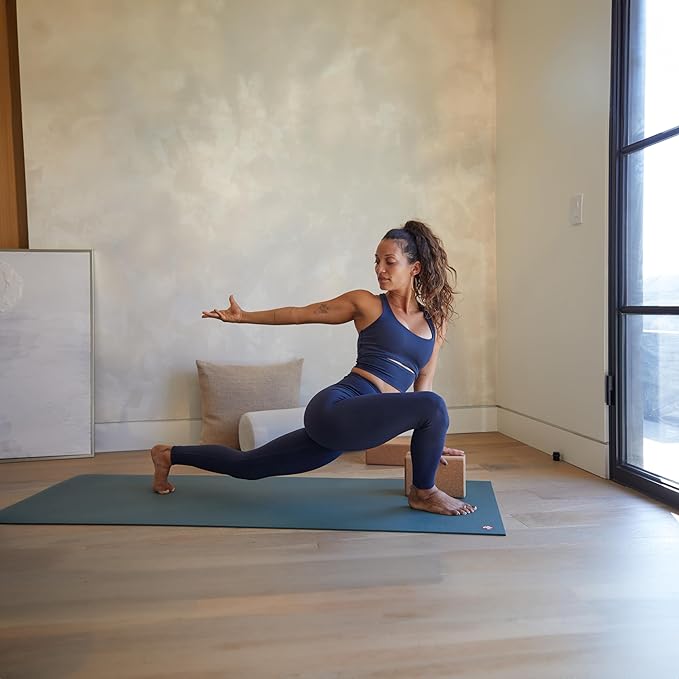 Manduka PROlite Yoga Mat 71" - 4.7mm | Lifetime Durability | Hygienic Construction | Teacher Approved | 71 x 24 inches-GravixFit