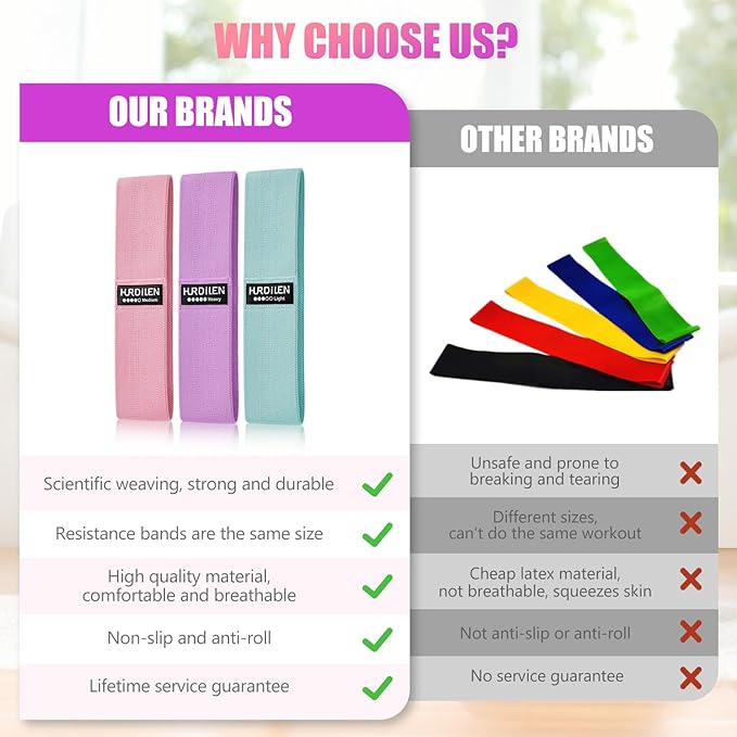 Resistance Bands for Working Out, Exercise Workout Bands for Women & Men, 3 Levels Elastic Stretch Bands for Exercise with Carry Bag for Physical Therapy, Home Fitness, Strength Training, Yoga-GravixFit