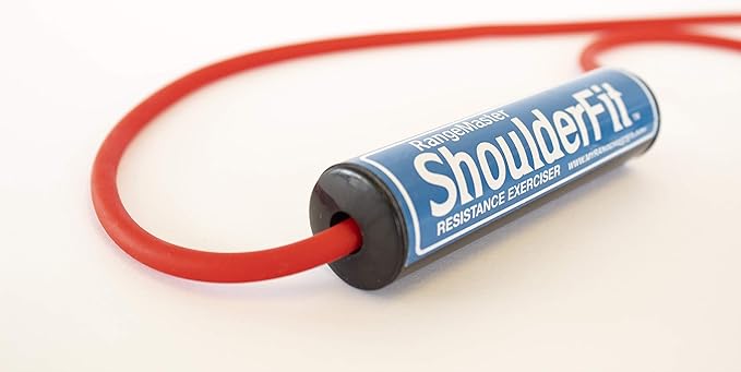 RangeMaster ShoulderFit Resistance Exerciser │ Resistance Tube Level 1│ Home Flex Cord Gym │ Shoulder Strengthening Tool │ Increase Flexibility and Mobility-GravixFit