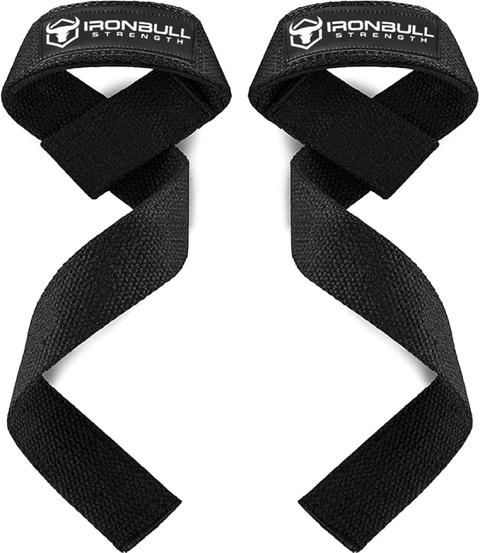 Lifting Wrist Straps for Weightlifting (1 Pair) – Padded Lifting Straps for Deadlifts, Powerlifting, Strength Training & Bodybuilding – Gym Straps for Men & Women-GravixFit