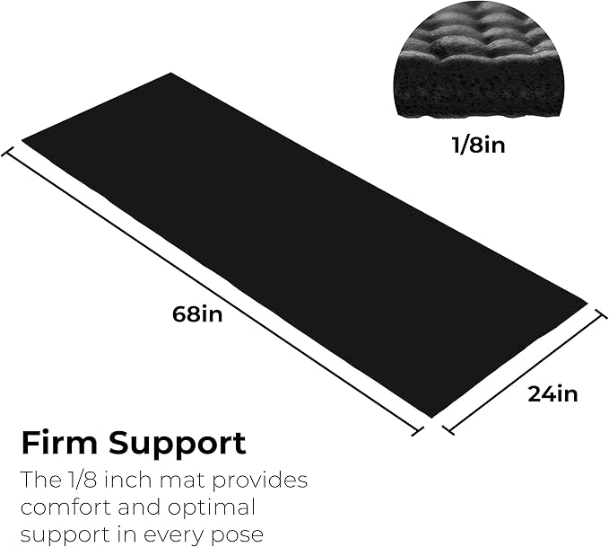 Hello Fit 10-Pack Yoga Mat, 68" x 24" Non Slip Exercise Mat, 4mm Thick Gym Mat for Fitness and Stretching, Bulk Non Toxic Yoga Mats for Schools and Studios-GravixFit