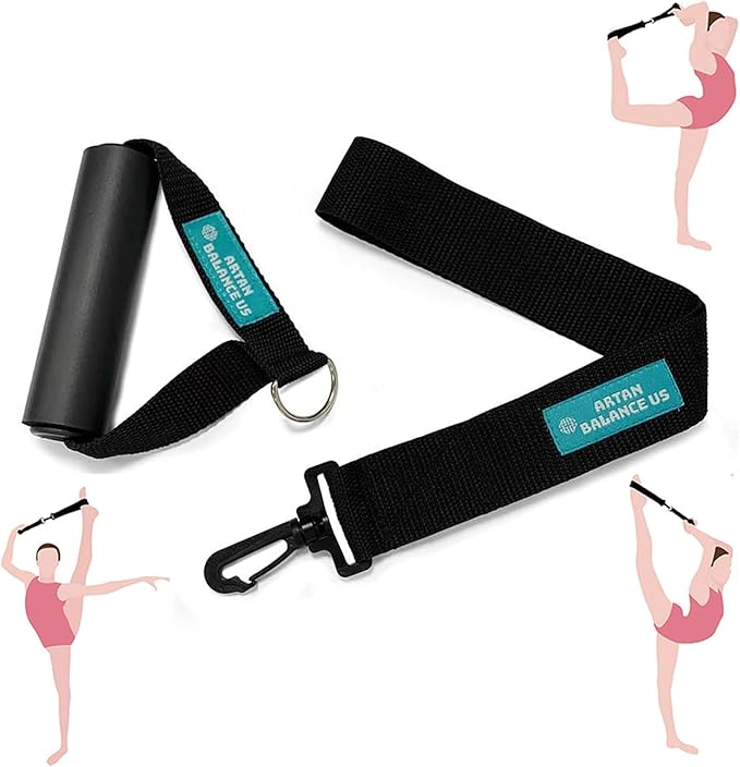 Stretching Straps for Flexibility, Balance, and Leg Stretching – Multiple Styles for Yoga, Ballet, Dance, Gymnastics & Physical Therapy-GravixFit