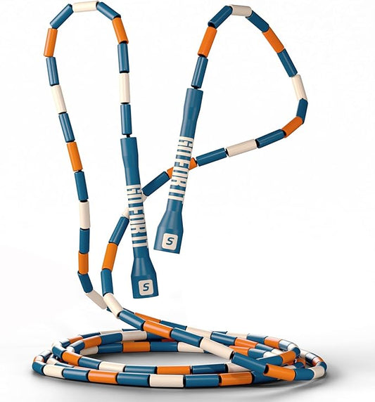 Sportbit Elite Beaded Jump Rope - Adjustable Speed Rope for Fitness, CrossFit, Boxing - Tangle-Free, Lightweight-GravixFit