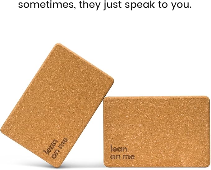 Premium Cork Yoga Blocks - Extra Large Yoga Block 2-Pack or Extra Tall 1-Pack for Inflexible Yogis | Natural, High-Density Cork for Superior Support & Stability | Optional Yoga Strap & Gift Box-GravixFit