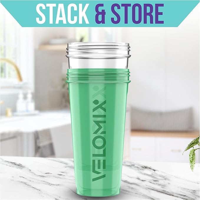 '-2 Pack- 28 oz Protein Shaker Bottles for Protein Mixes - 2x Wire Whisk | Leak Proof Shaker Cups for Protein Shakes | Protein Shaker Bottle | Shakers for Protein mix-Turquoise&Transparent-GravixFit