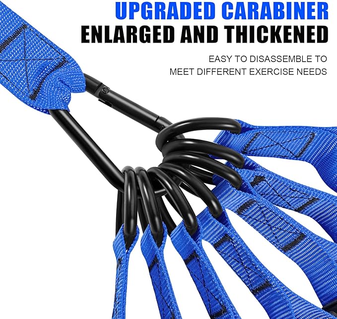 Heavy Resistance Bands for Working Out, 350lbs/450lbs Exercise Bands with Handles, Workout Bands Set for Men, Fitness Weight Bands for Muscle Strength Training, Stretching, Slim, Home Gym Equipment-GravixFit