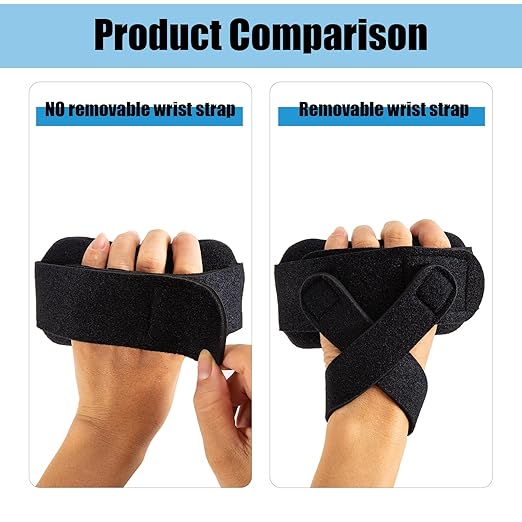 Palm Protector for Hand Contracture Palm Grip Finger Contracture Cushion for Arthritis, Skin Breakdown, Stroke Patient Rehab Hand Exercisers Contracture Prevention Pad-GravixFit