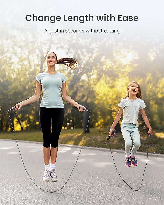 RENPHO Cordless Jump Rope, Weighted Jump Rope with Counter, Jump Ropes for Fitness, Smart Skipping Rope for Crossfit, Gym, Burn Calorie, APP Data Analysis, at-Home-Workout for Women Men Adult Kids-GravixFit