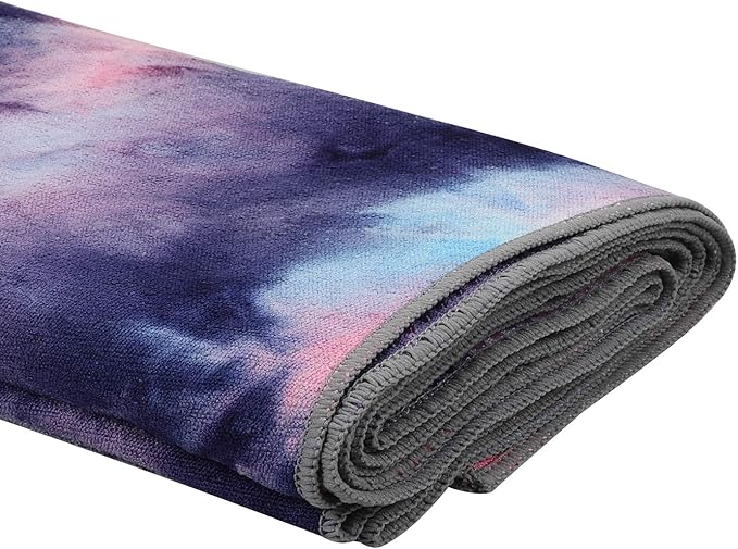 Yoga Towels , Non Slip Hot Yoga Towel Skidless Waffle Texture, 100% Absorbent Odorless Microfiber Yoga Blanket, Standard Sized 24 inchx1-GravixFit