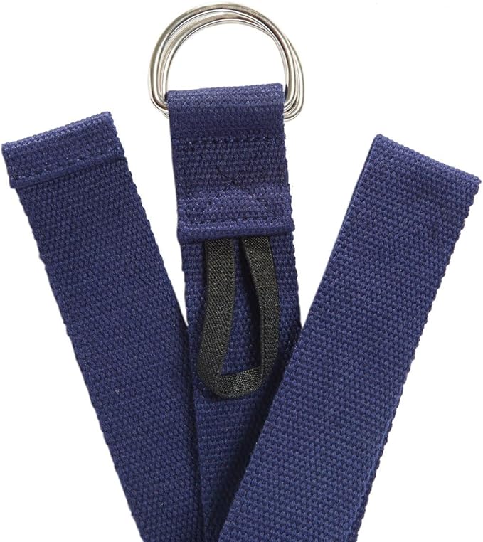Everyday Yoga Super Strong Strap with Metal D-ring Buckle - Improve Flexibility, Stretching, and Physical Therapy Fitness.-GravixFit