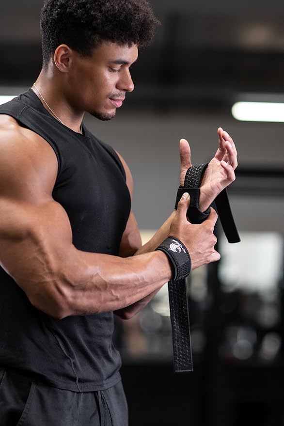 Fitgriff® Lifting Straps & Wrist Wraps (Bundle) Superior Support for Weightlifting & Gym Workouts - for Men and Women-GravixFit