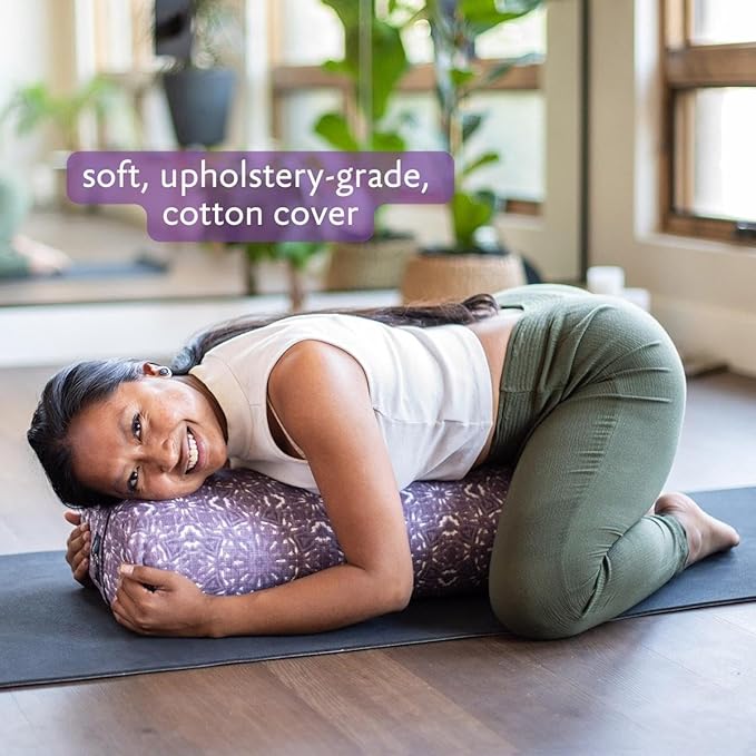 Hugger Mugger Standard Yoga Bolster - Firm, Supportive, Handmade, Durable-GravixFit