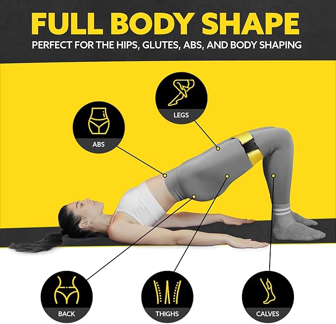 Fabric Resistance Bands for Working Out - Booty Bands for Women and Men - Exercise Bands Resistance Bands Set - Workout Bands Resistance Bands for Legs - Fitness Bands-GravixFit