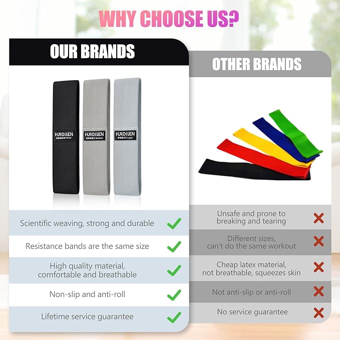 Resistance Bands for Working Out, Exercise Workout Bands for Women & Men, 3 Levels Elastic Stretch Bands for Exercise with Carry Bag for Physical Therapy, Home Fitness, Strength Training, Yoga-GravixFit