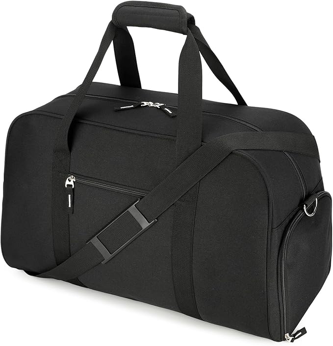 Searock 21 Inch Gym Bag with Shoe Compartment, Sports Duffle Bag for Travel, Carry On Duffel Bag, Weekender Overnight Bags for Men and Women Traveling-GravixFit