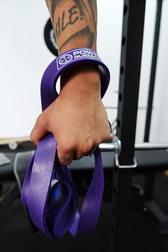 POWER GUIDANCE Pull Up Assist Bands - Stretch Resistance Band - Mobility Band - Powerlifting Bands - by Perfect for Body Stretching, Powerlifting, Resistance Training-GravixFit