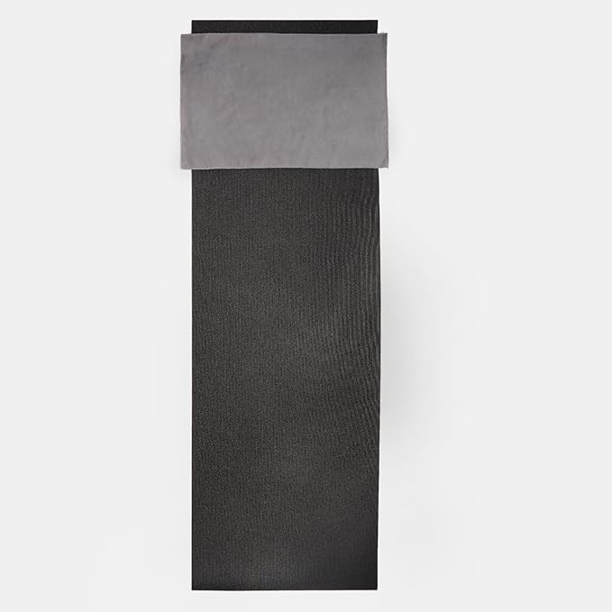Eunzel 2 Pack Hot Yoga Microfiber Hand Towel Super Absorbent Sweat Towel for Hot Yoga, Pilates and Workout 16" x 26.5", Dark Grey-GravixFit