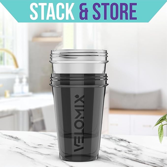 '-2 Pack- 20 oz Protein Shaker Bottles for Protein Mixes - 2x Wire Whisk | Leak Proof Shaker Cups for Protein Shakes and Pre Workout | Protein Shaker Bottle Pack-GravixFit