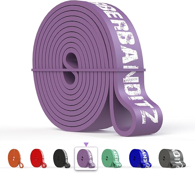 Rubberbanditz Pull Up Assist Resistance Bands Heavy Duty Loop Exercise Workout Bands for Powerlifting, Mobility, and Stretching-GravixFit