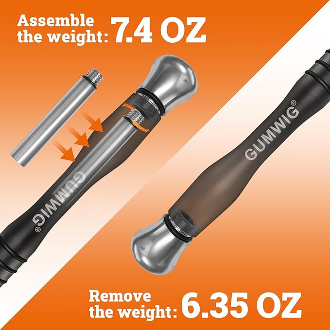 High Speed Jump Rope for Adults Men Women, Double Under Jumping Ropes for Workout Fitness Professional Training Boxing, Weighted Skipping Workout with Tang-free Cable, Stainless Steel Handle with Removable Counterweight Rob-GravixFit