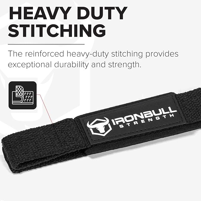 Lifting Wrist Straps for Weightlifting (1 Pair) – Padded Lifting Straps for Deadlifts, Powerlifting, Strength Training & Bodybuilding – Gym Straps for Men & Women-GravixFit