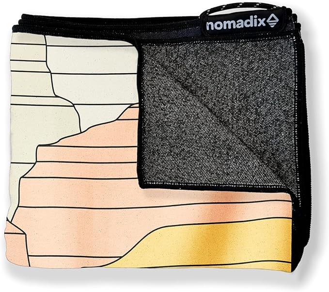 Nomadix Original Towel - Perfect for Beach, Pool, Travel, Camping, Yoga - Made with Recycled Materials - Super Absorbent - Sand Resistant-GravixFit