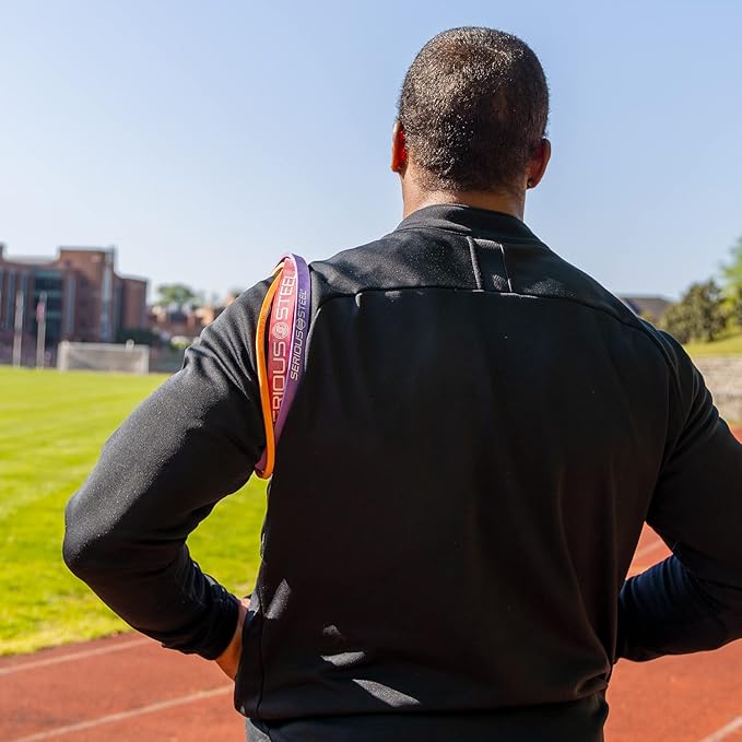 Serious Steel Fitness 12 inch Resistance Band - Deadlift & Hip Band for Glute Activation & Dynamic Warm Up-GravixFit