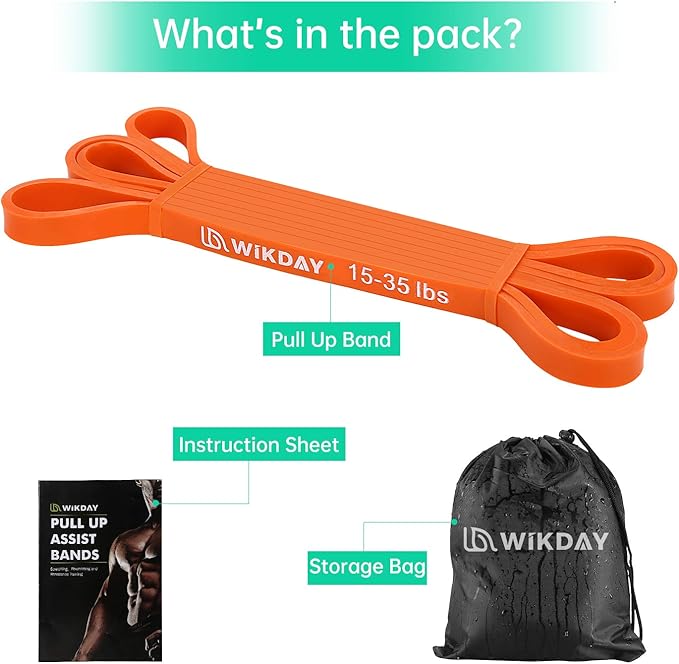 Resistance Bands for Working Out, Exercise Bands, Workout Bands, Pull Up Assistance Bands for Body Stretching Training Physical Therapy Muscle Training for Men & Women-GravixFit