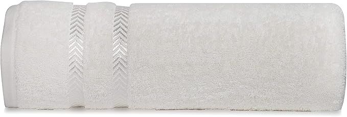 CASA COPENHAGEN Ember, 500 GSM, 16x28 Inches, Hand Towels, Set of 12 Towels, Super Soft and Absorbent, Egyptian Cotton Towels for Bathroom & Kitchen - Light Grey +White +Black +Dark Grey-GravixFit