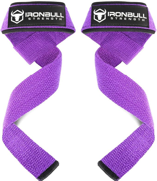 Lifting Wrist Straps for Weightlifting (1 Pair) – Padded Lifting Straps for Deadlifts, Powerlifting, Strength Training & Bodybuilding – Gym Straps for Men & Women-GravixFit
