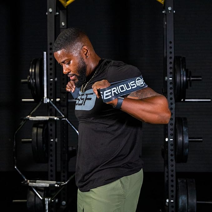 Serious Steel Fitness 32" Resistance Training Bands (Portable Exercise Band System Training Bands- Great for Individuals Under 5'10")-GravixFit