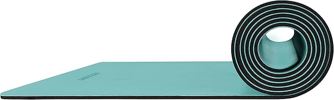 Retrospec Laguna 5mm Yoga Mat - Fitness Mat for Women, Men & Children, Slip-Resistant and Moisture Absorbing Exercise Mat for Home, Pilates, Yoga and Floor Workouts-GravixFit