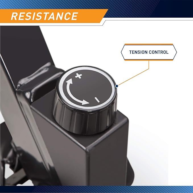 Marcy Foldable Upright Exercise Bike with Adjustable Resistance for Cardio Workout & Strength Training - Multiple Styles Available-GravixFit