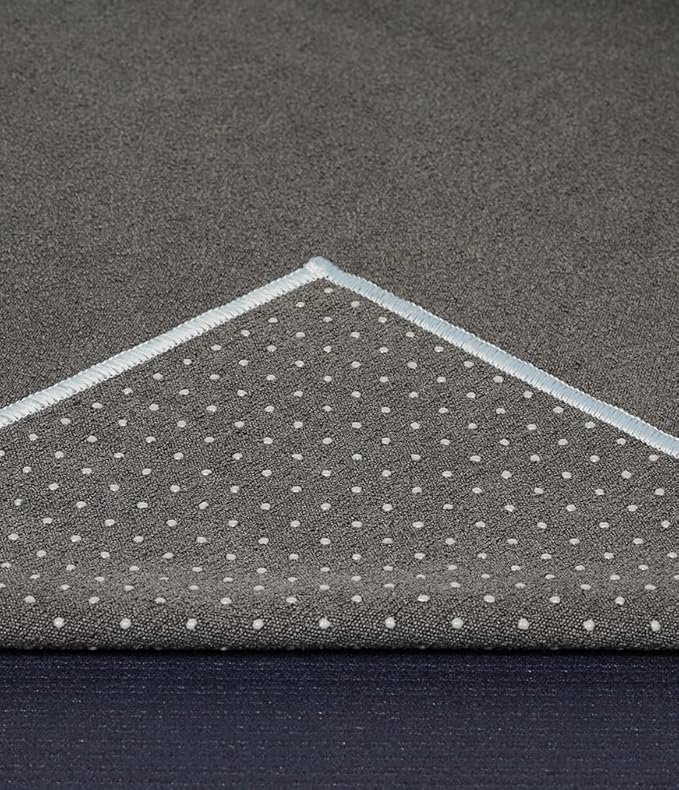 Manduka Yogitoes Yoga Towel – Rubber Grip Dots Non-Slip Bottom, Quick Dry Fitness Towel for Hot Yoga, Pilates, Exercise-GravixFit