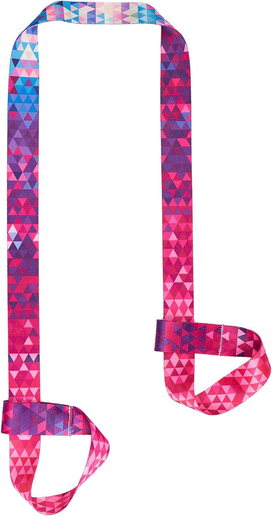 ZOOEASS Yoga Mat Strap, Adjustable Durable Yoga Mat Carrier & Stretching Strap, Multiple Color Choices-GravixFit