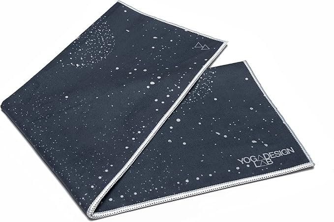 Yoga Design LAB | The Hand Towel | Premium Non Slip Hand Towel | Designed in Bali | Colorful Eco Printed + Quick Dry + Soft | Hot Yoga, Bikram, Ashtanga, Sport, Barre, Travel (Celestial)-GravixFit