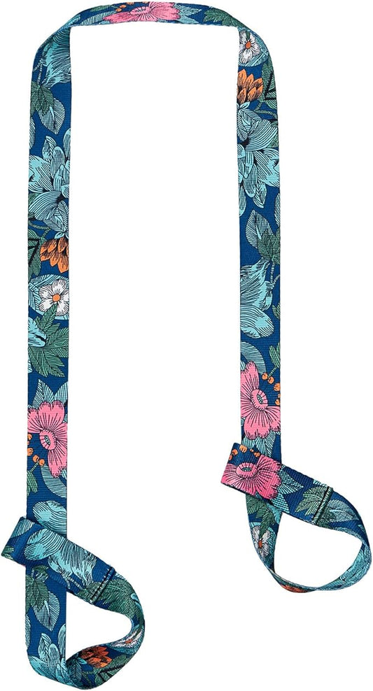 ZOOEASS Yoga Mat Strap, Adjustable Durable Yoga Mat Carrier & Stretching Strap, Multiple Color Choices-GravixFit