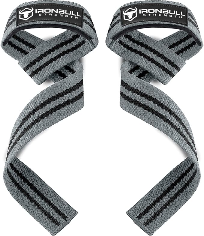 Lifting Wrist Straps for Weightlifting (1 Pair) – Padded Lifting Straps for Deadlifts, Powerlifting, Strength Training & Bodybuilding – Gym Straps for Men & Women-GravixFit
