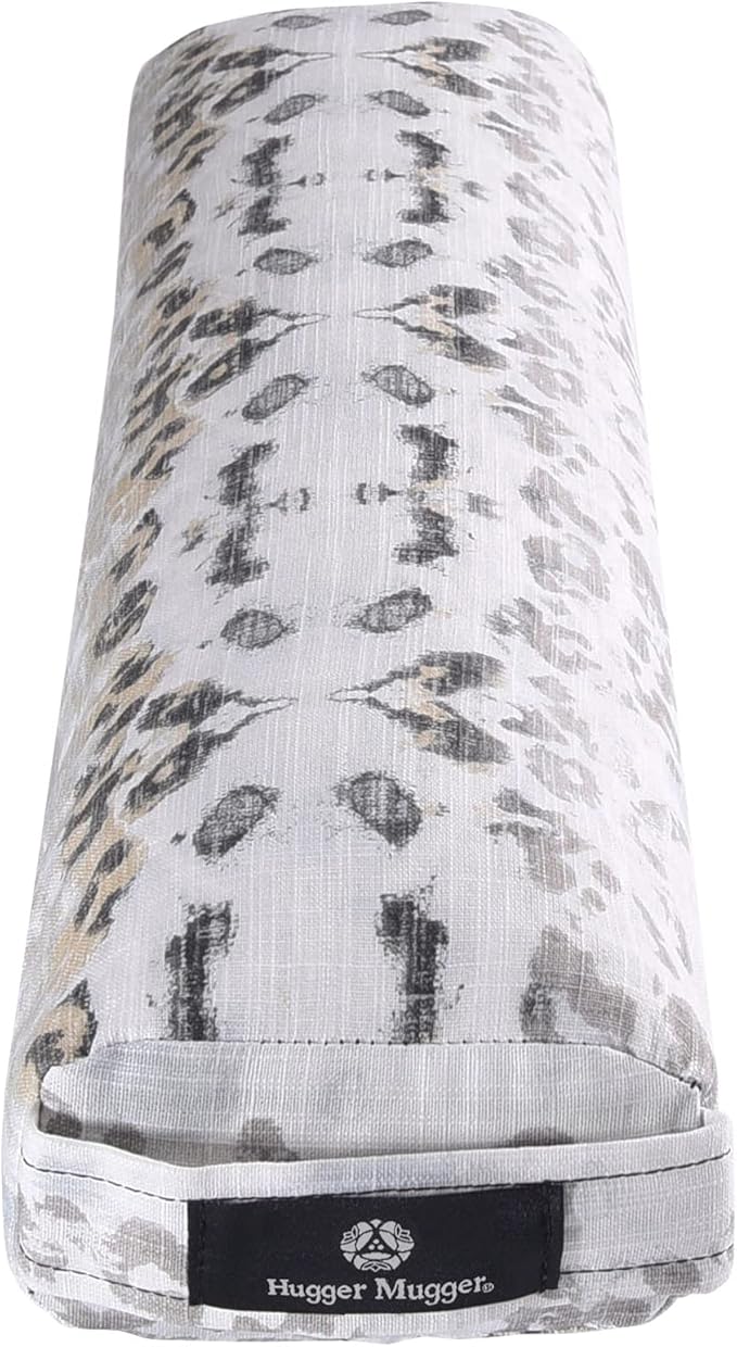 Hugger Mugger Pranayama Yoga Bolster - Very Firm, use Under Length of Spine for Deeper Breathing or Under Ankles, Handmade in The USA-GravixFit