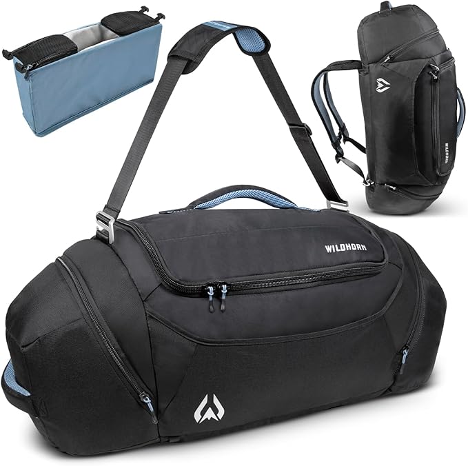 Wildhorn Gulch 70L MTB Duffle Bag for Travel - Lightweight & Durable Gym Bag for Women & Men. Ideal for Biking, Motorcycle, and Sports-GravixFit
