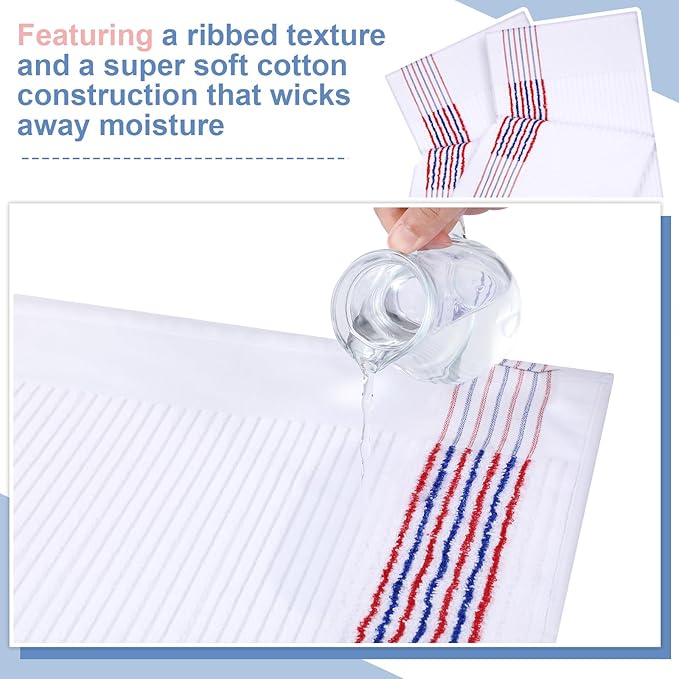 Mixweer Caddy Golf Towel 22" x 42" Large Caddy Towel Camping Sport Towels Cotton Soft Towels for Man Golf Lovers-GravixFit